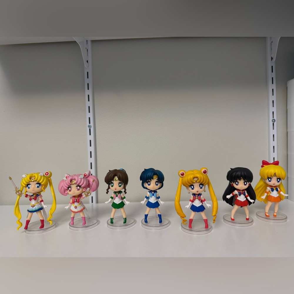 Sailor Moon Action Figure Set - Collection with interchangeable arms